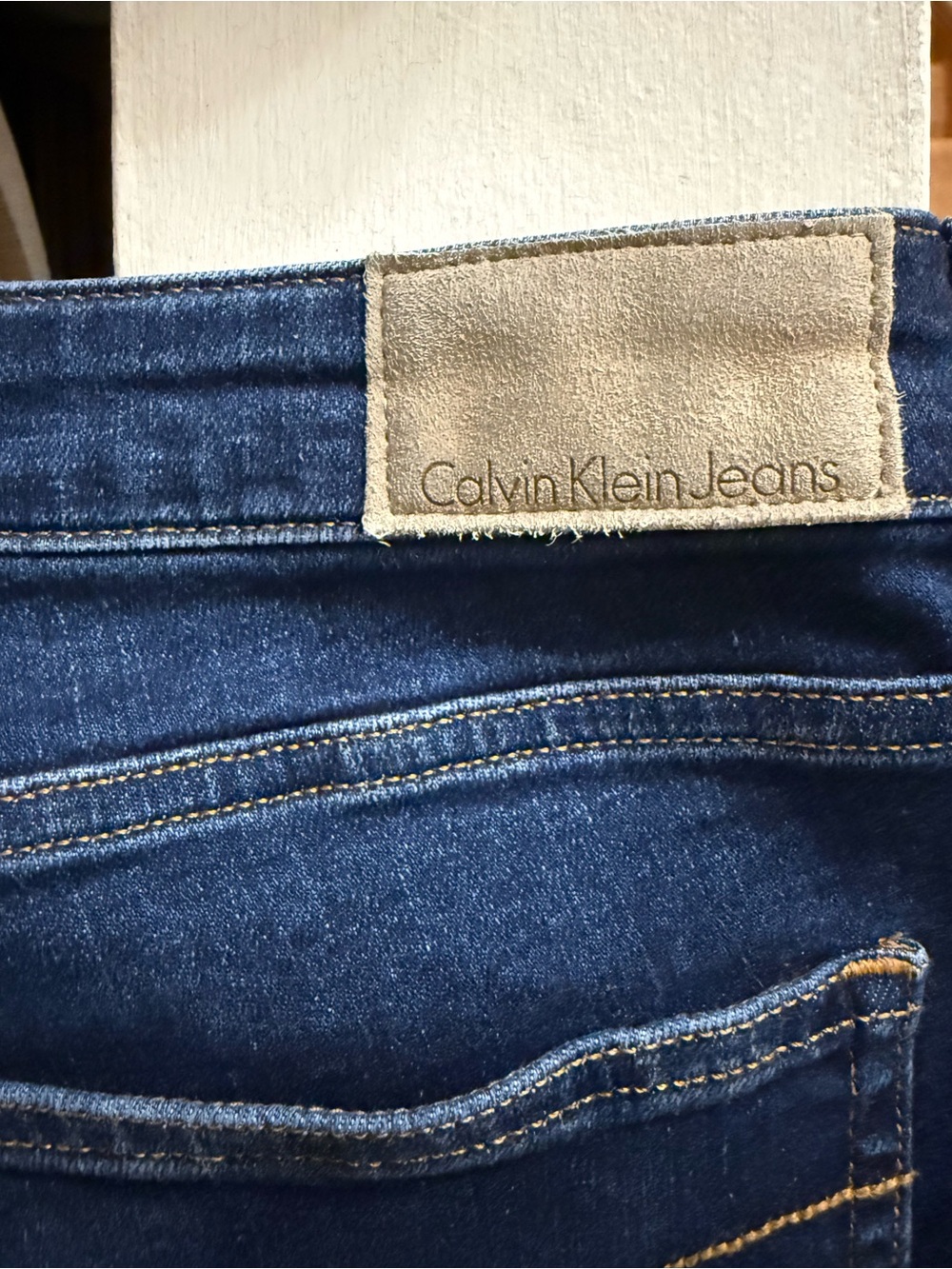 Calvin Klein Women’s Slim Dark Jeans - Picture 4 of 4